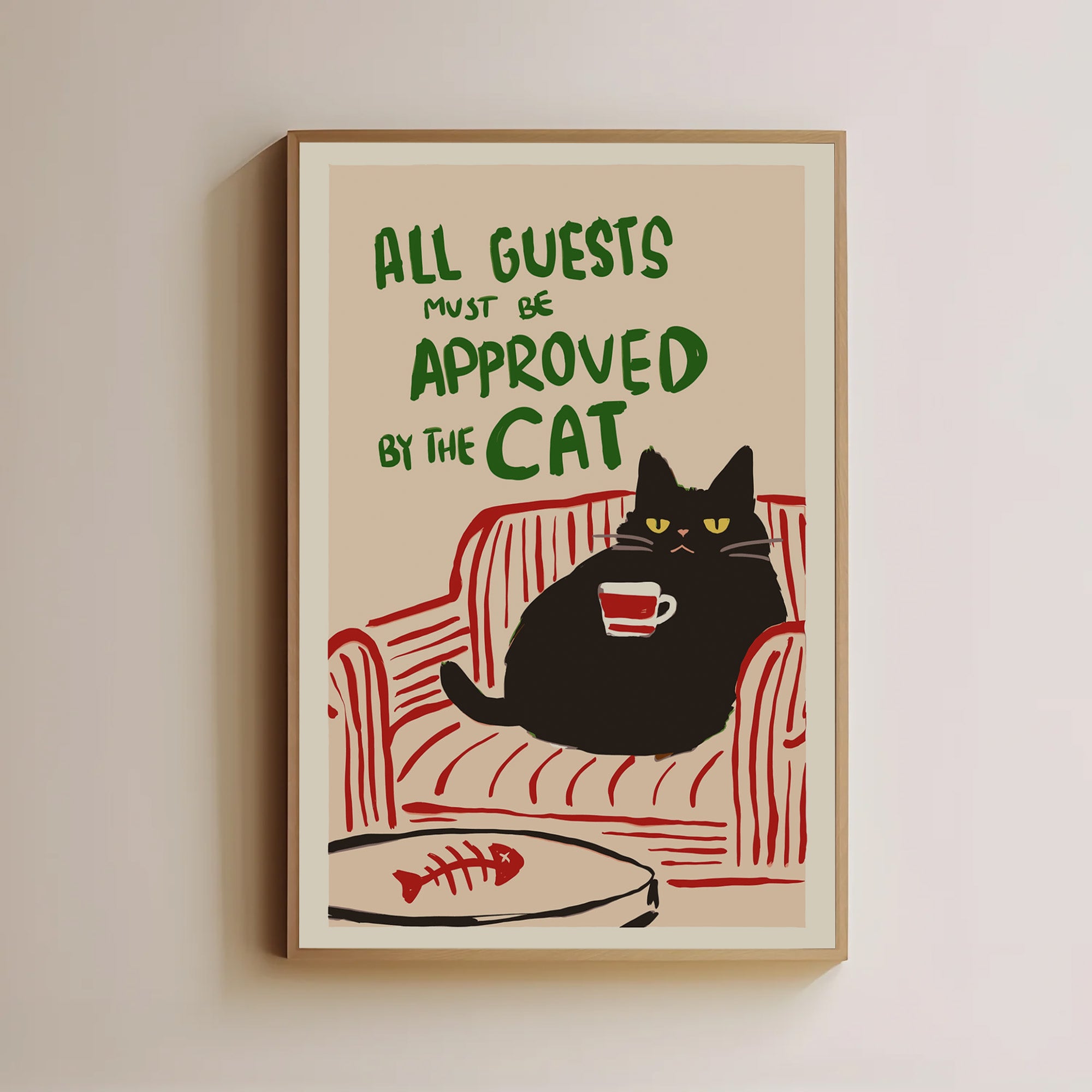 Funny Cat Poster