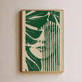 Abstract Face Poster
