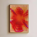 Abstract Red Aesthetic Poster