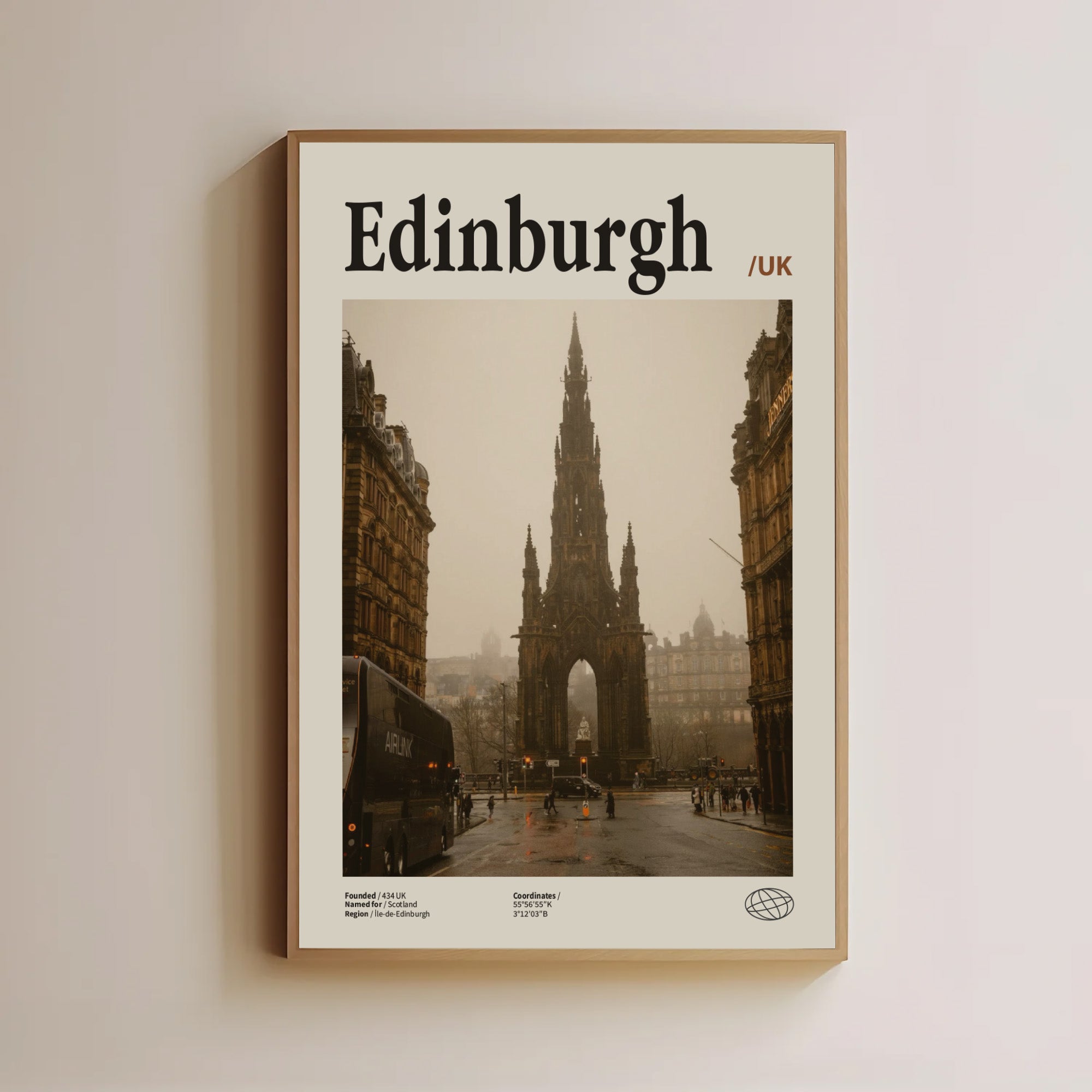 Edinburgh UK Poster