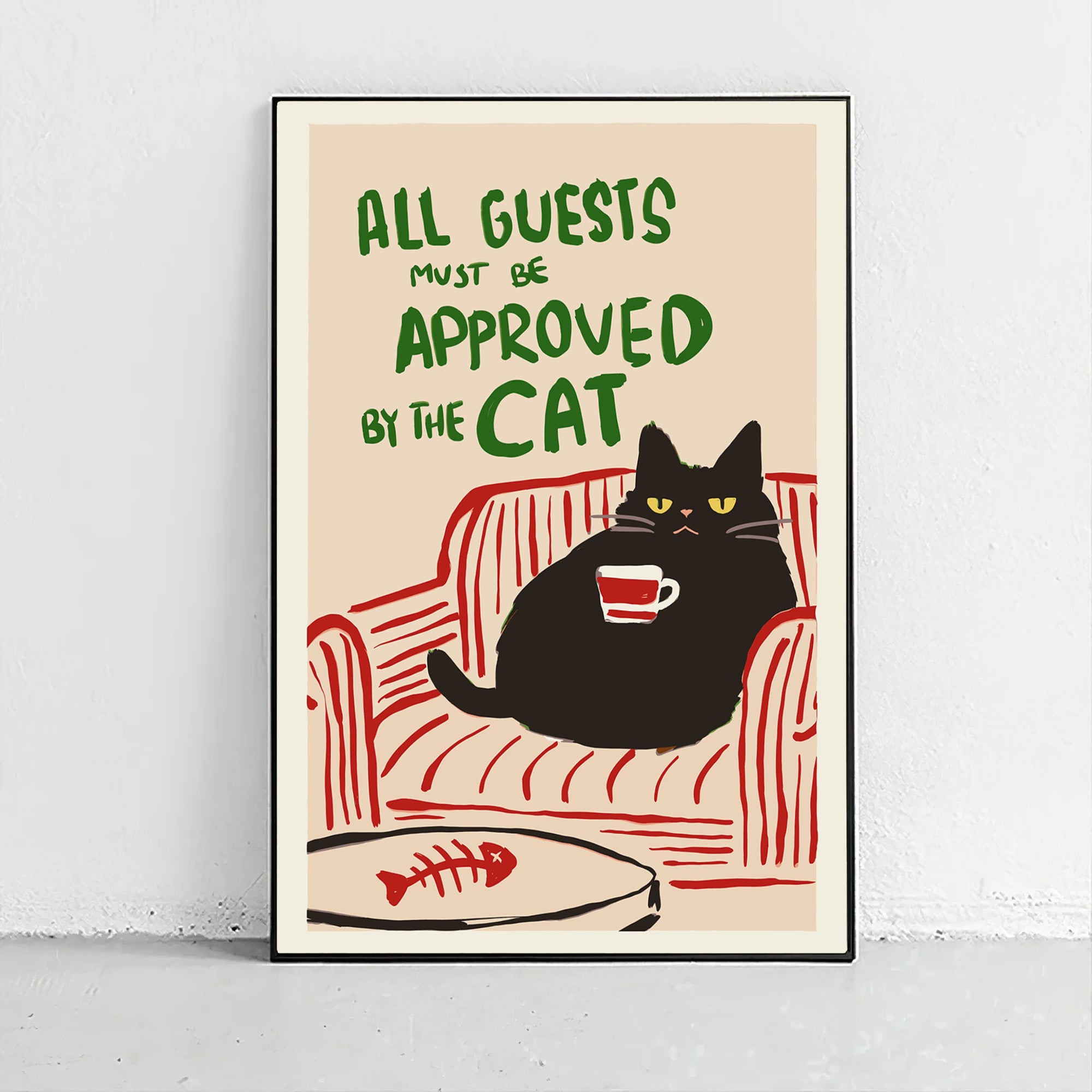 Funny Cat Poster