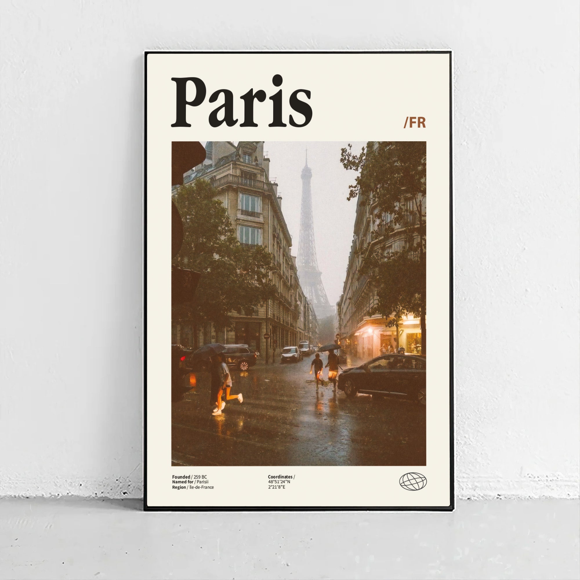 Paris Eiffel Tower Wall Print