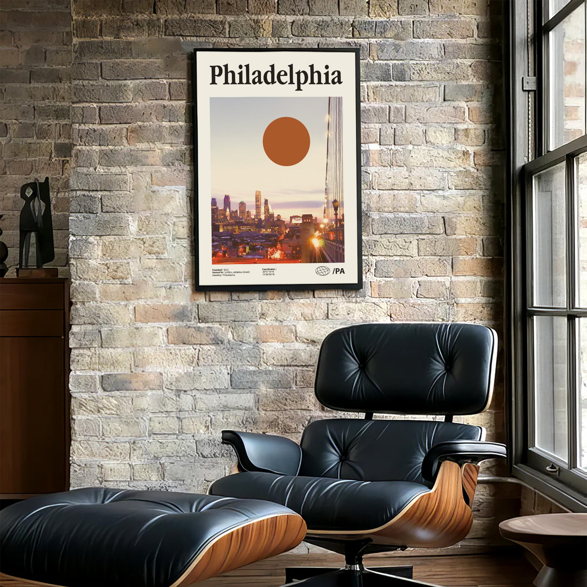 Philadelphia Citycape Wall Art