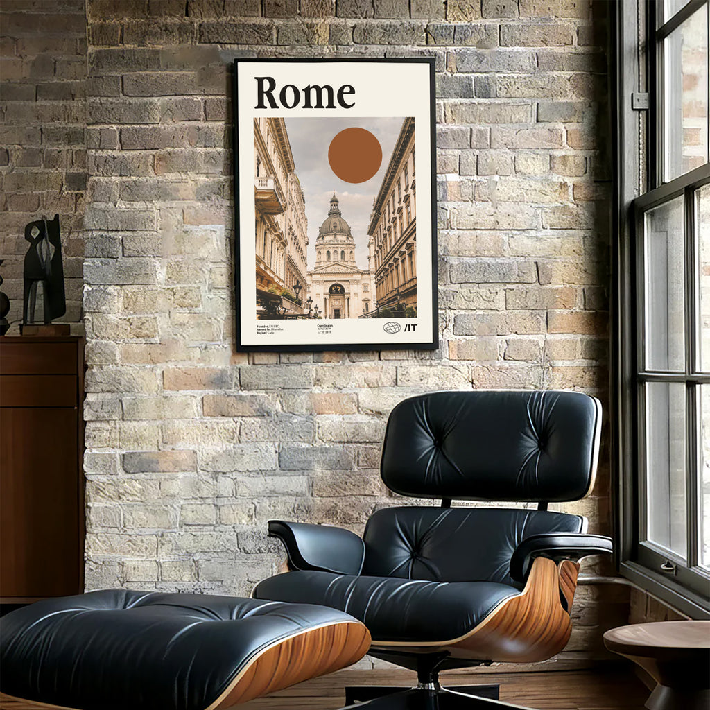 Rome Travel Wall Poster