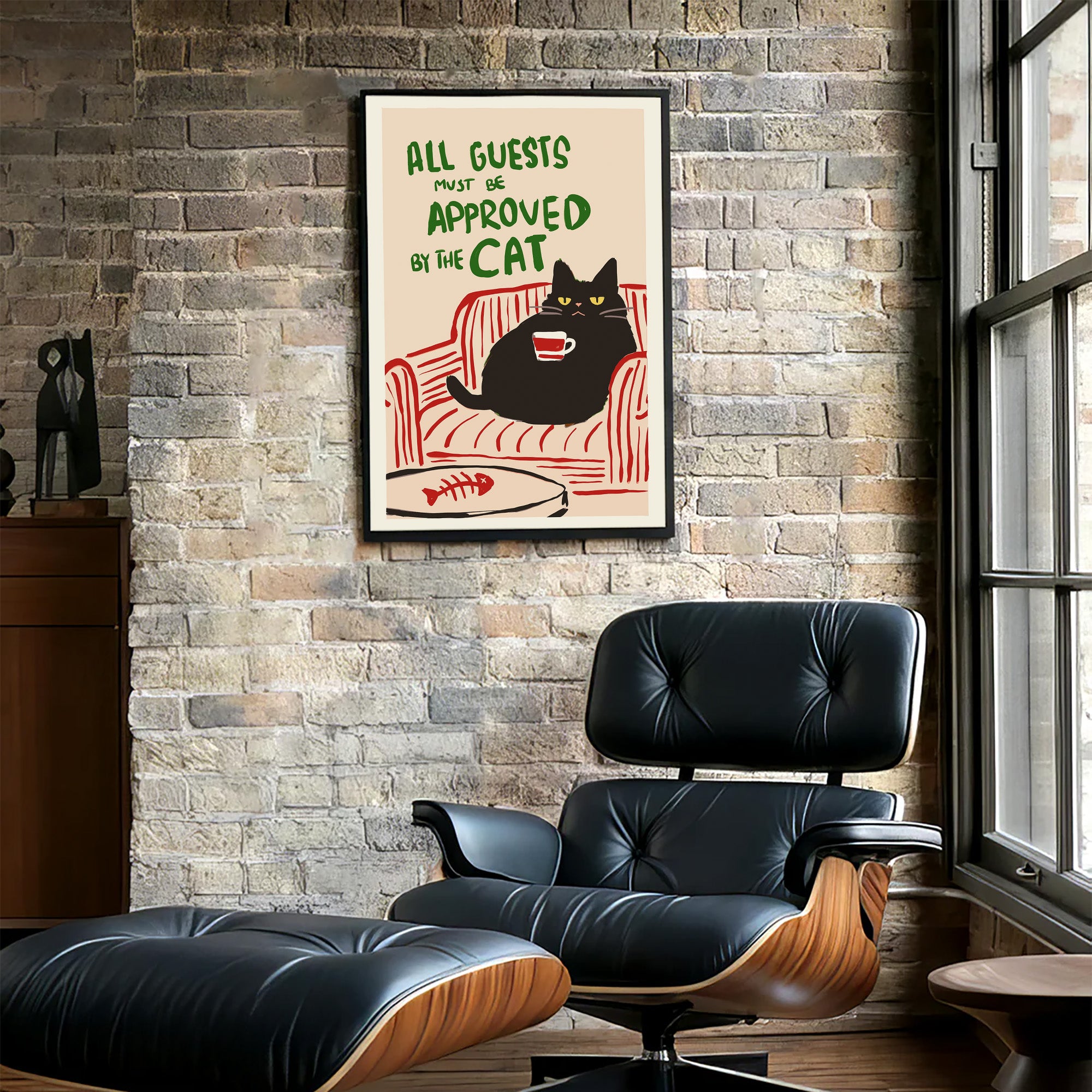Funny Cat Poster